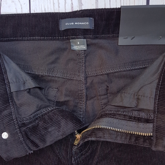 Club Monaco Skinny Corduroy Pant - Picture 2 of 7